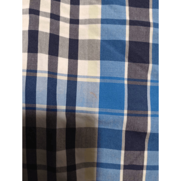 Croft and Barrow Shorts Men's‎ 40 Blue Plaid Bermuda - Picture 7 of 8